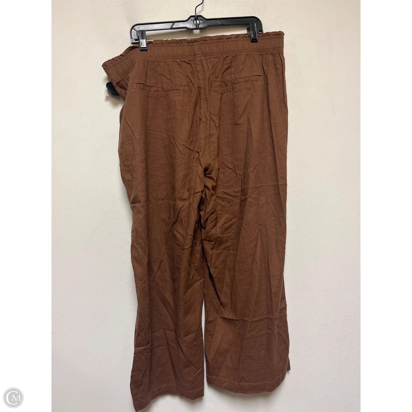 Pants Wide Leg By Old Navy In Brown, Size: 16