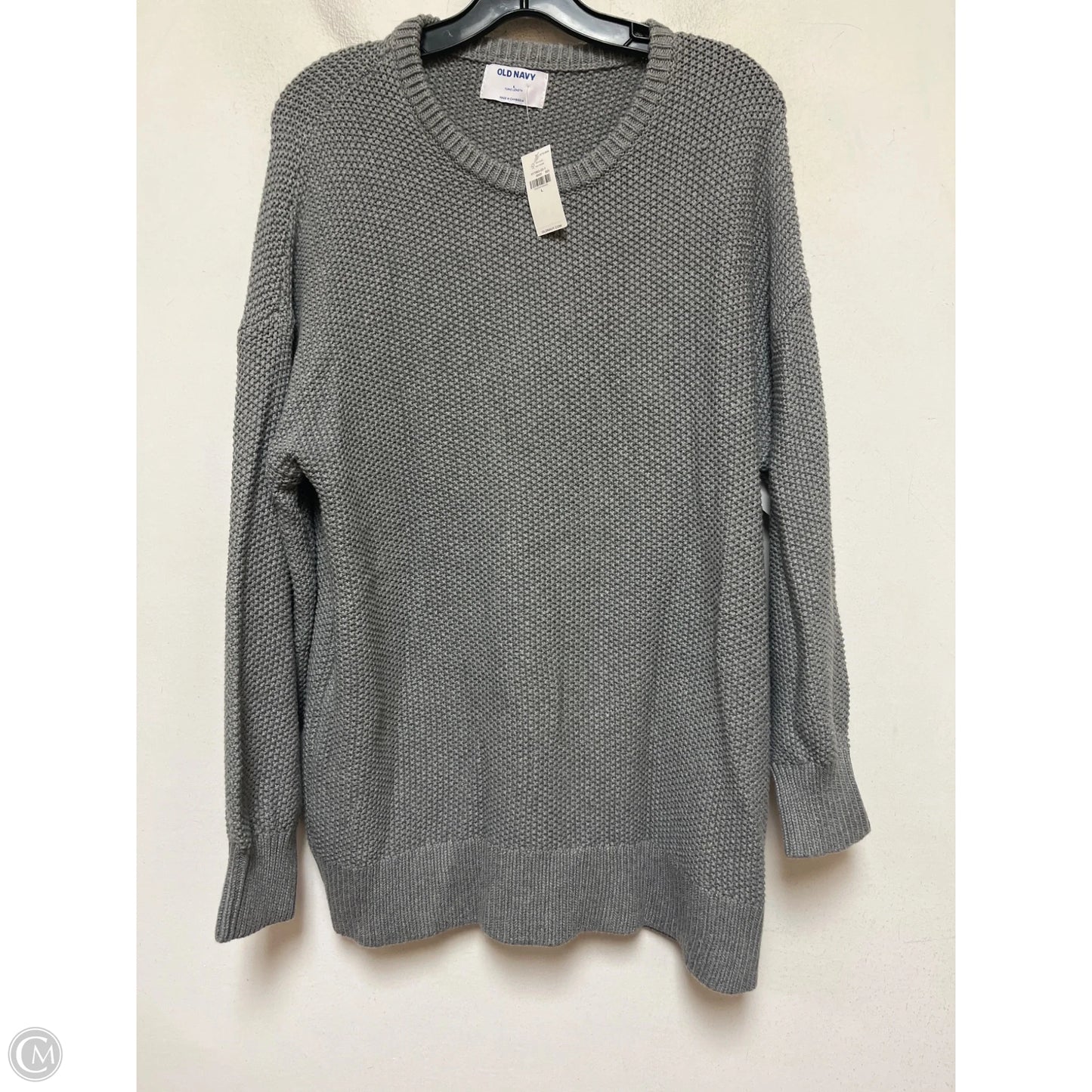 Sweater By Old Navy In Grey, Size: L