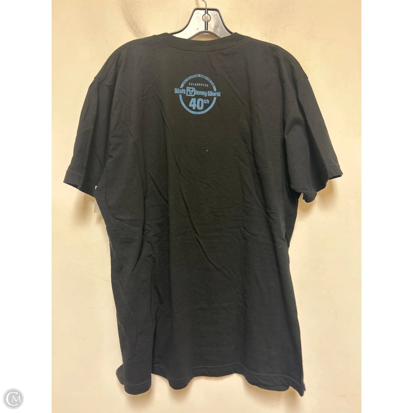 Top Short Sleeve Basic By American Apparel In Rainbow Print, Size: Xl