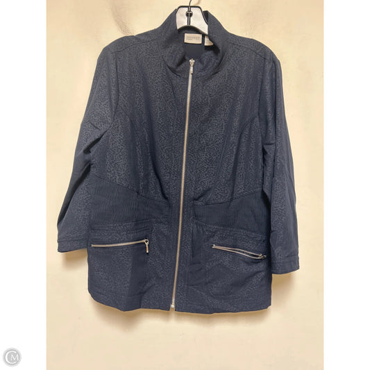 Jacket Other By Chicos In Blue, Size: M