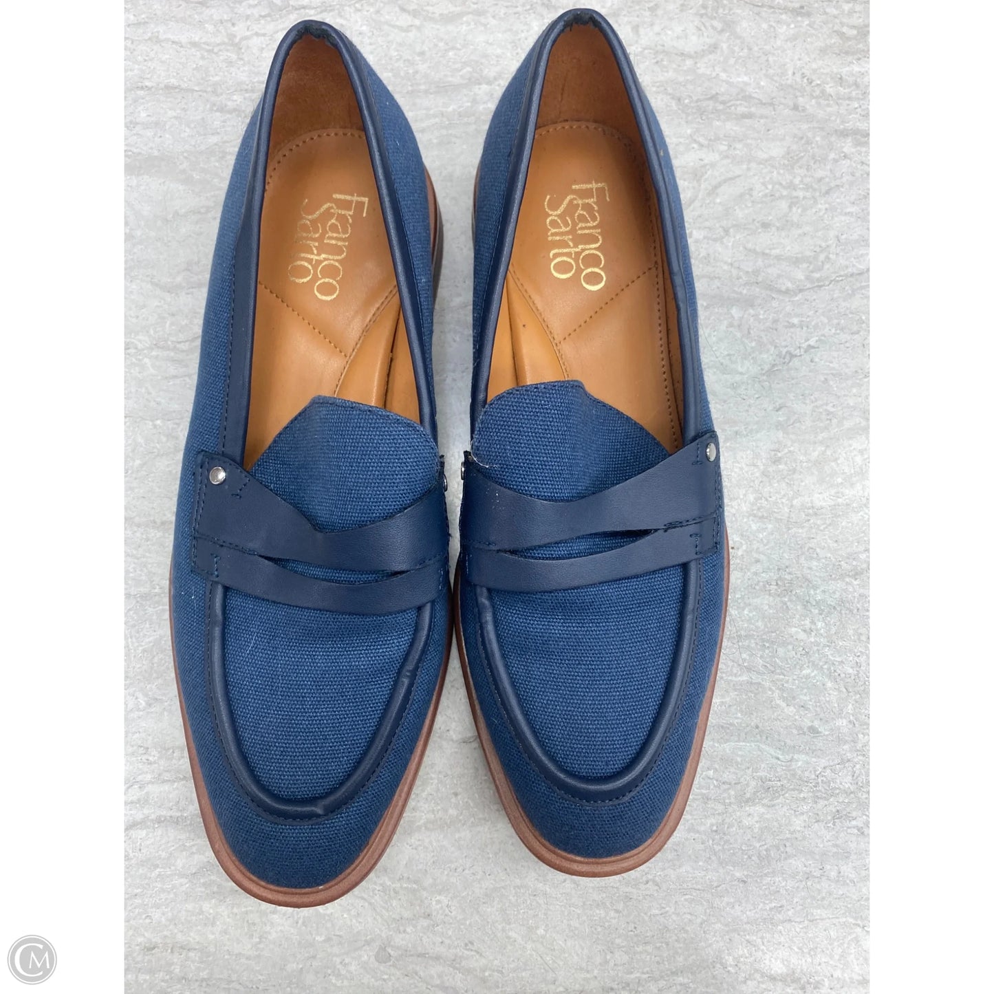 Shoes Flats By Franco Sarto In Blue, Size: 7.5
