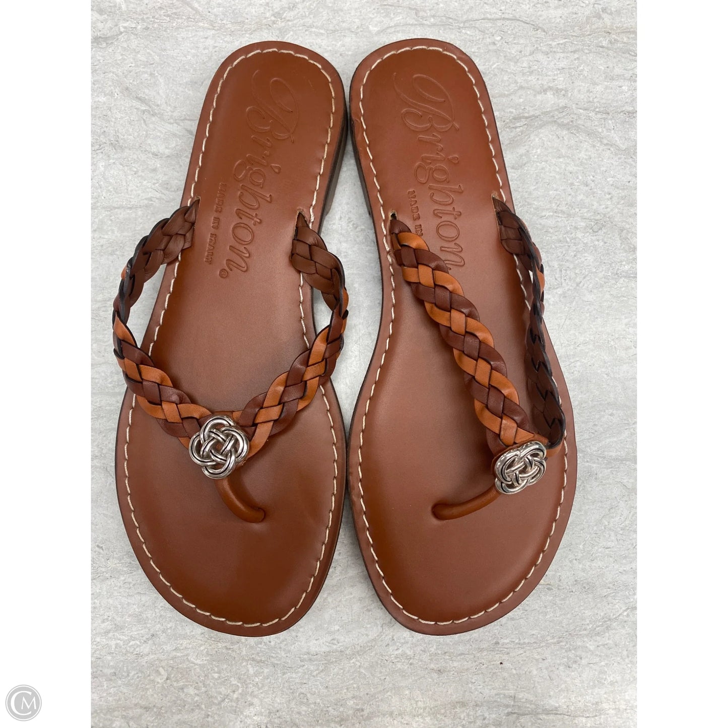 Sandals Flats By Brighton In Brown, Size: 7