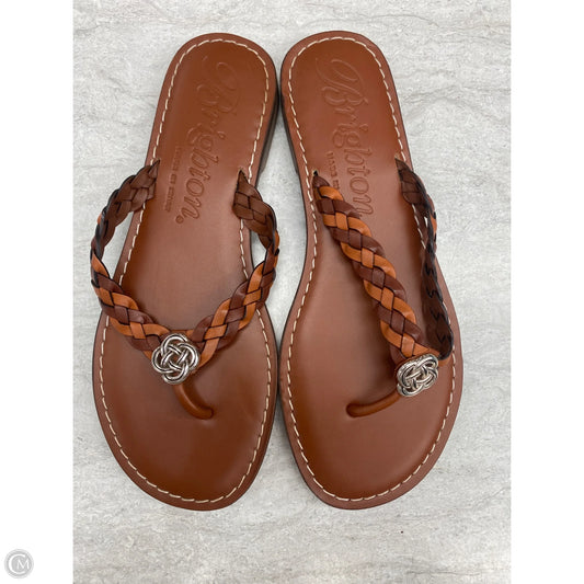 Sandals Flats By Brighton In Brown, Size: 7