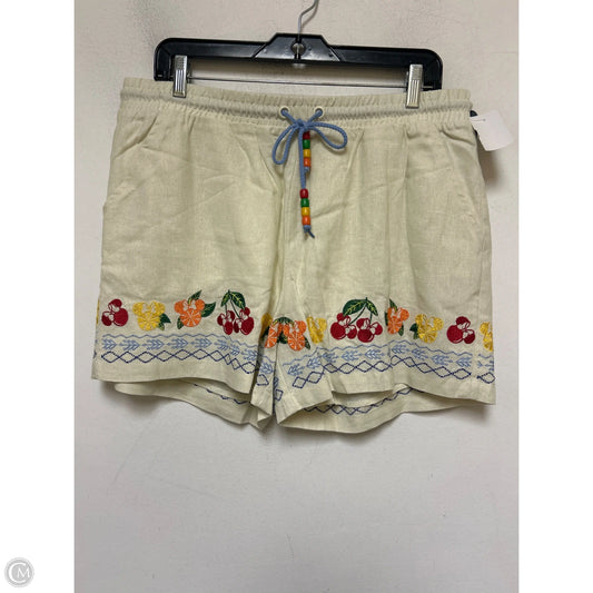 Shorts By Walt Disney In Cream, Size: 16