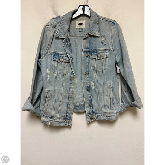 Jacket Denim By Old Navy In Blue Denim, Size: M
