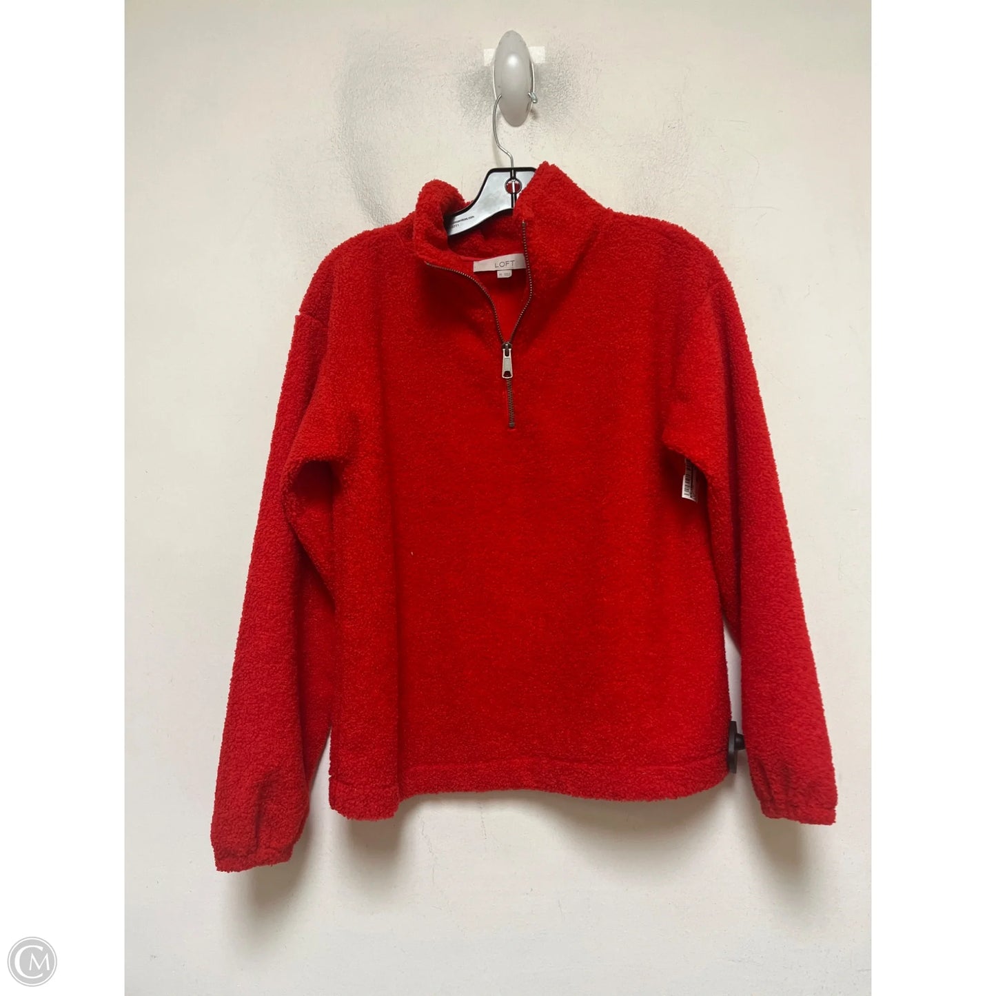 Sweater By Loft In Red, Size: Xs