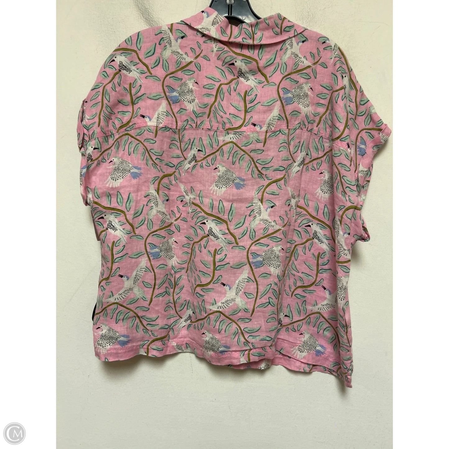 Top Short Sleeve By Cynthia Rowley In Pink, Size: Xl