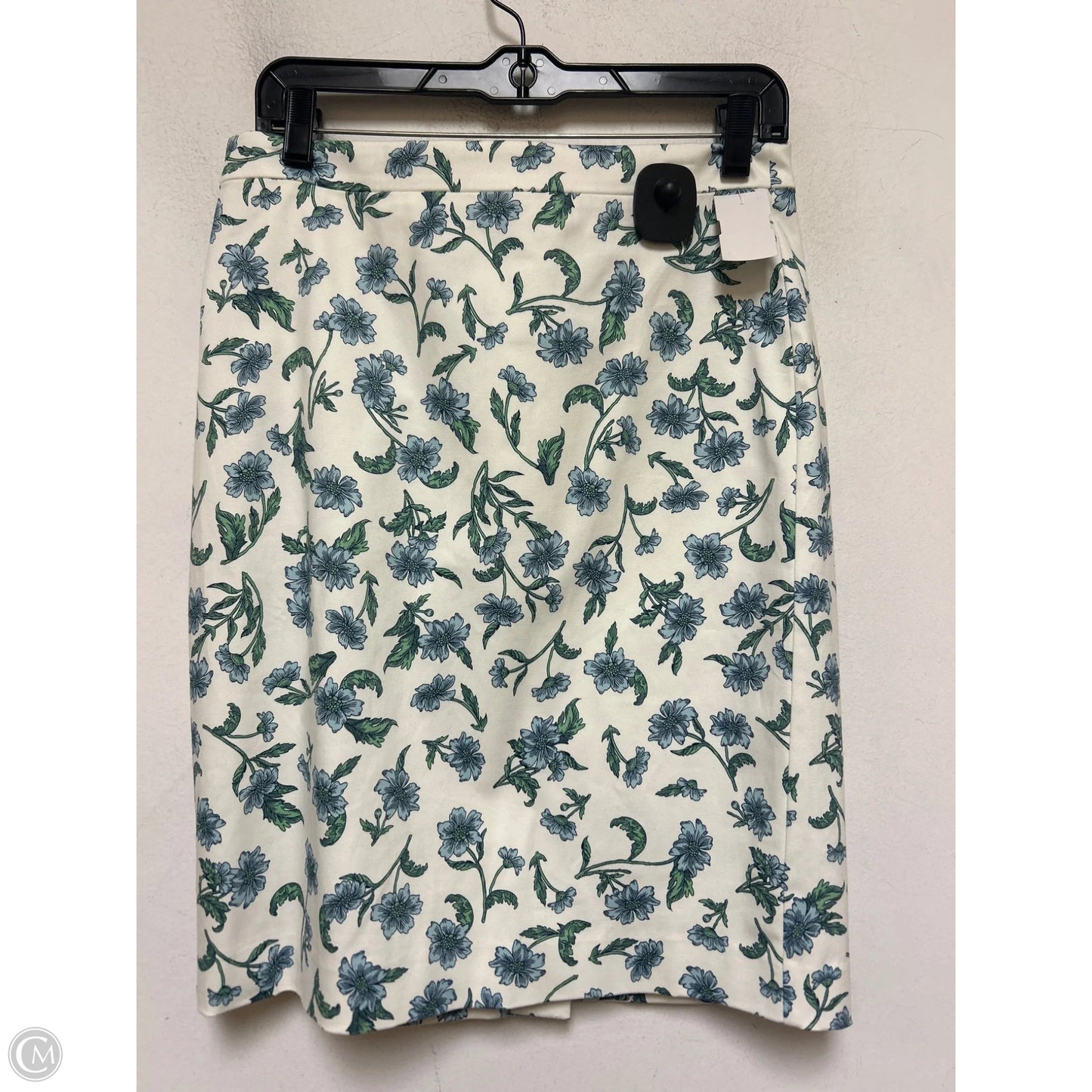 Skirt Mini & Short By J. Crew In Blue & White, Size: 6