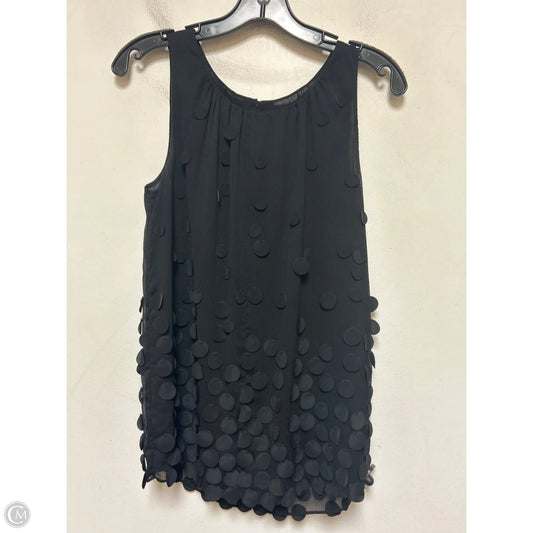 Top Sleeveless By Talbots In Black, Size: S