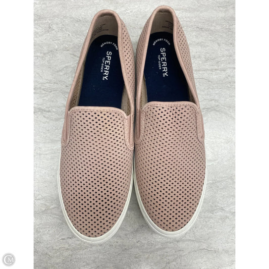 Shoes Flats By Sperry In Pink, Size: 12