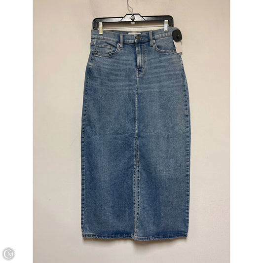 Skirt Maxi By Dkny In Blue Denim, Size: 6