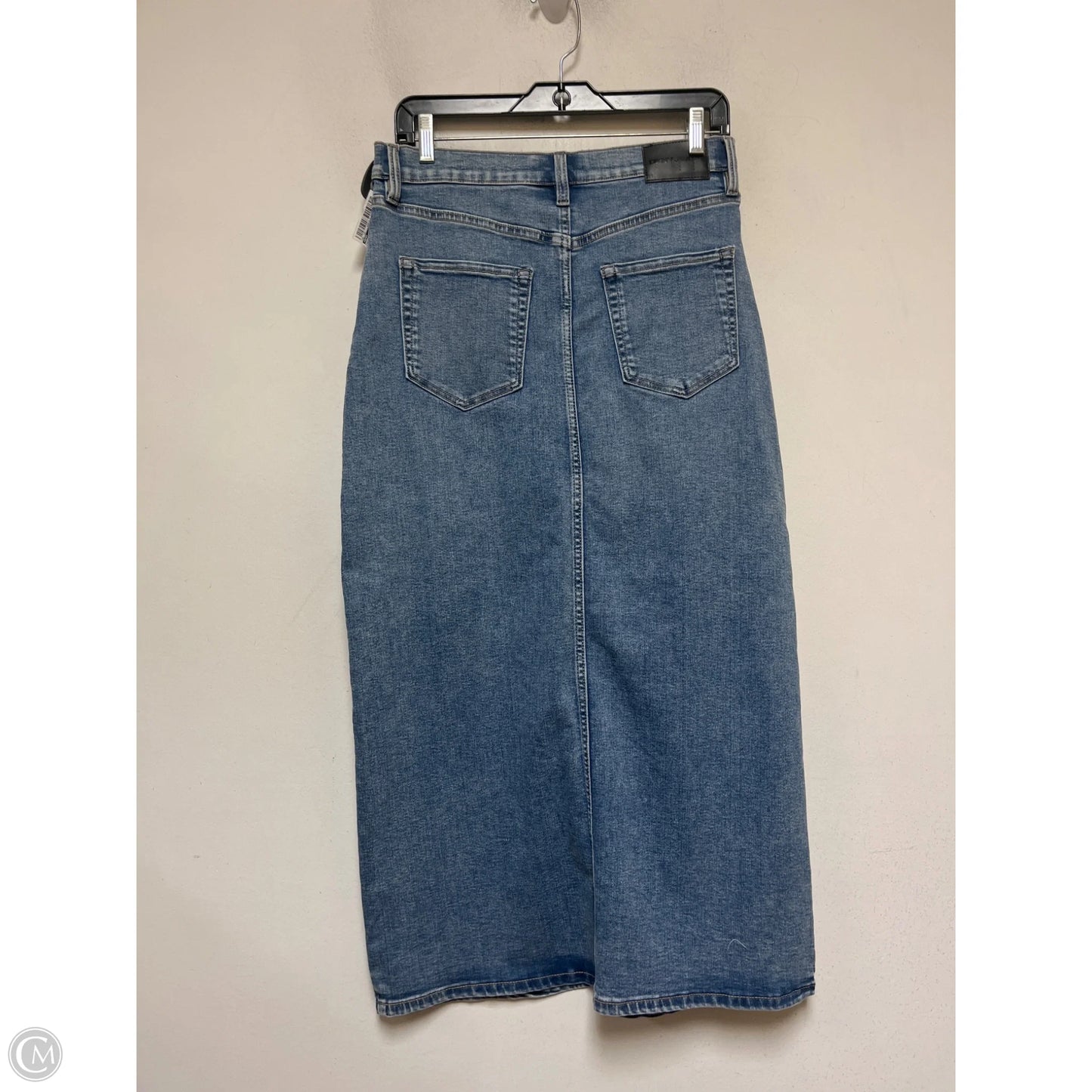Skirt Maxi By Dkny In Blue Denim, Size: 6
