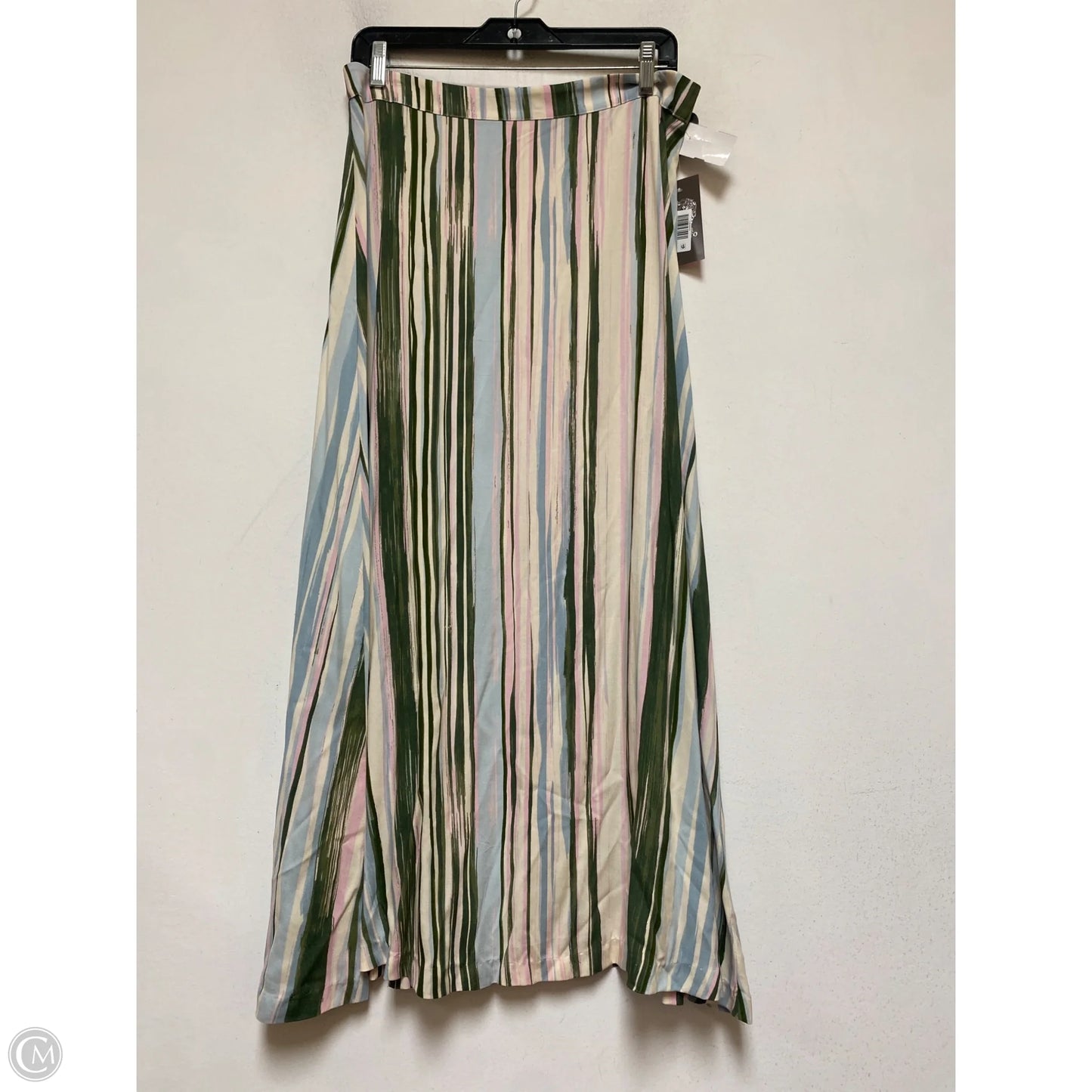 Skirt Maxi By Vince Camuto In Striped Pattern, Size: 8