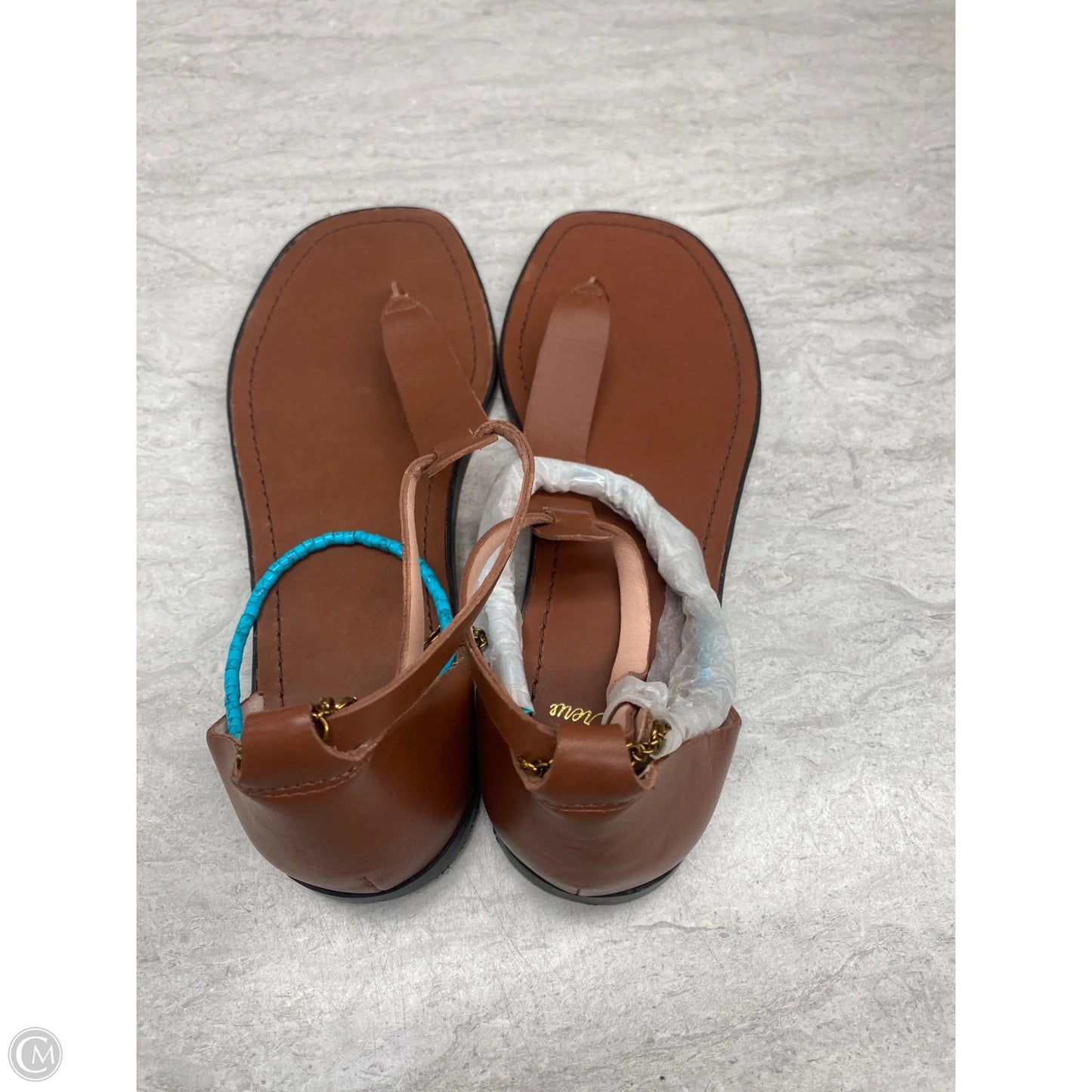 Sandals Flats By J. Crew In Brown, Size: 8