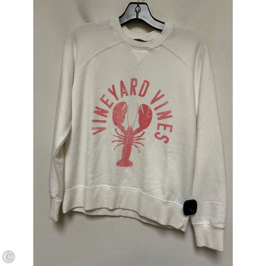 Top Long Sleeve By Vineyard Vines In White, Size: Xs