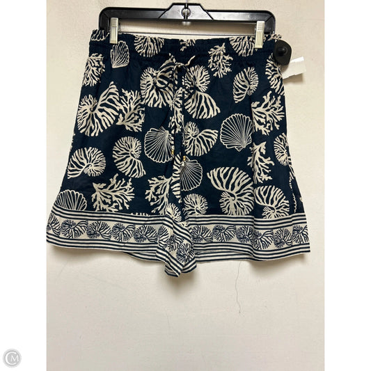 Shorts By H&m In Blue & Tan, Size: 8