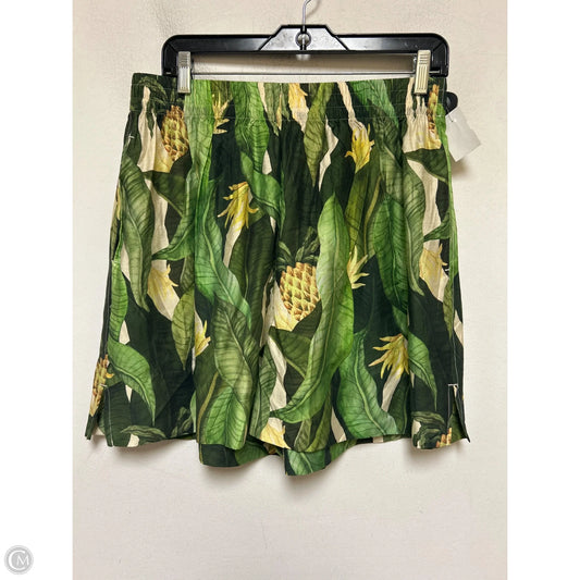 Shorts By H&m In Green, Size: 8