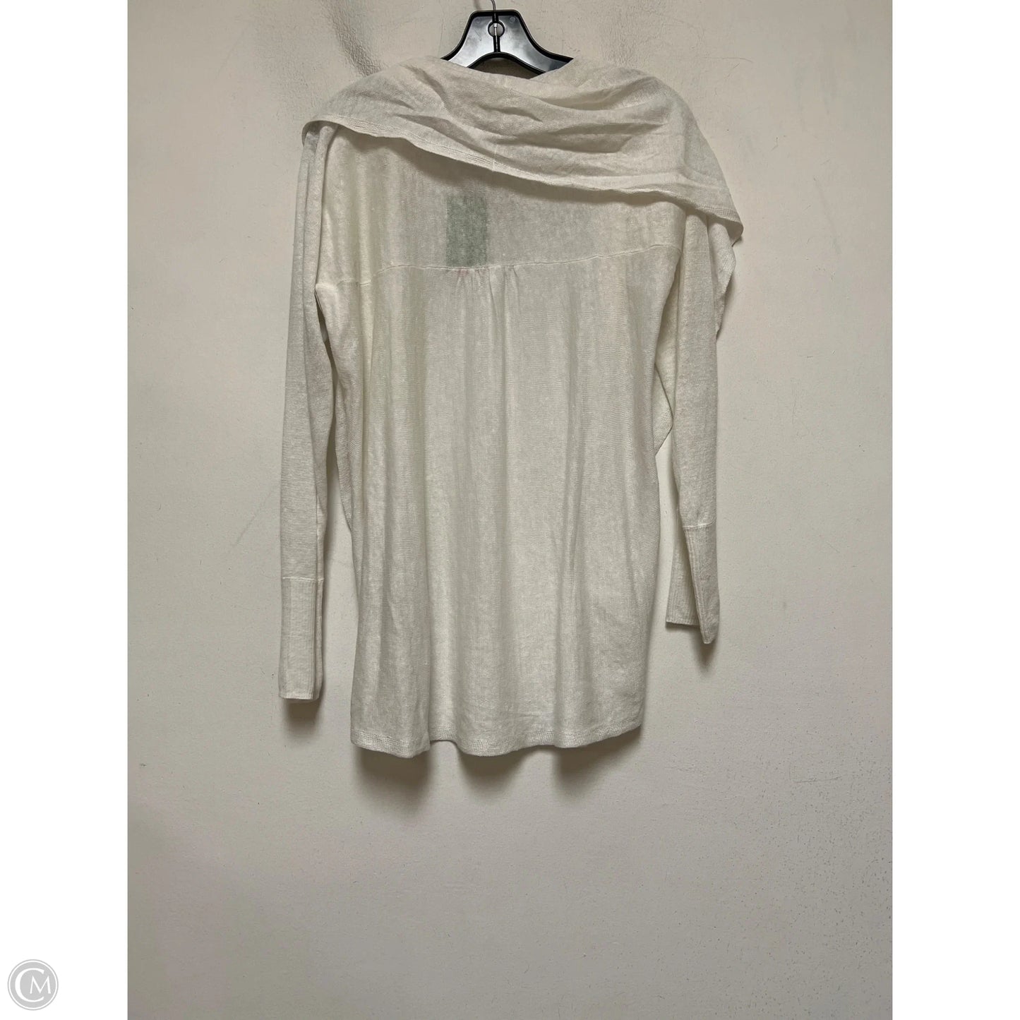 Sweater Cardigan Designer By Lilly Pulitzer In White, Size: M