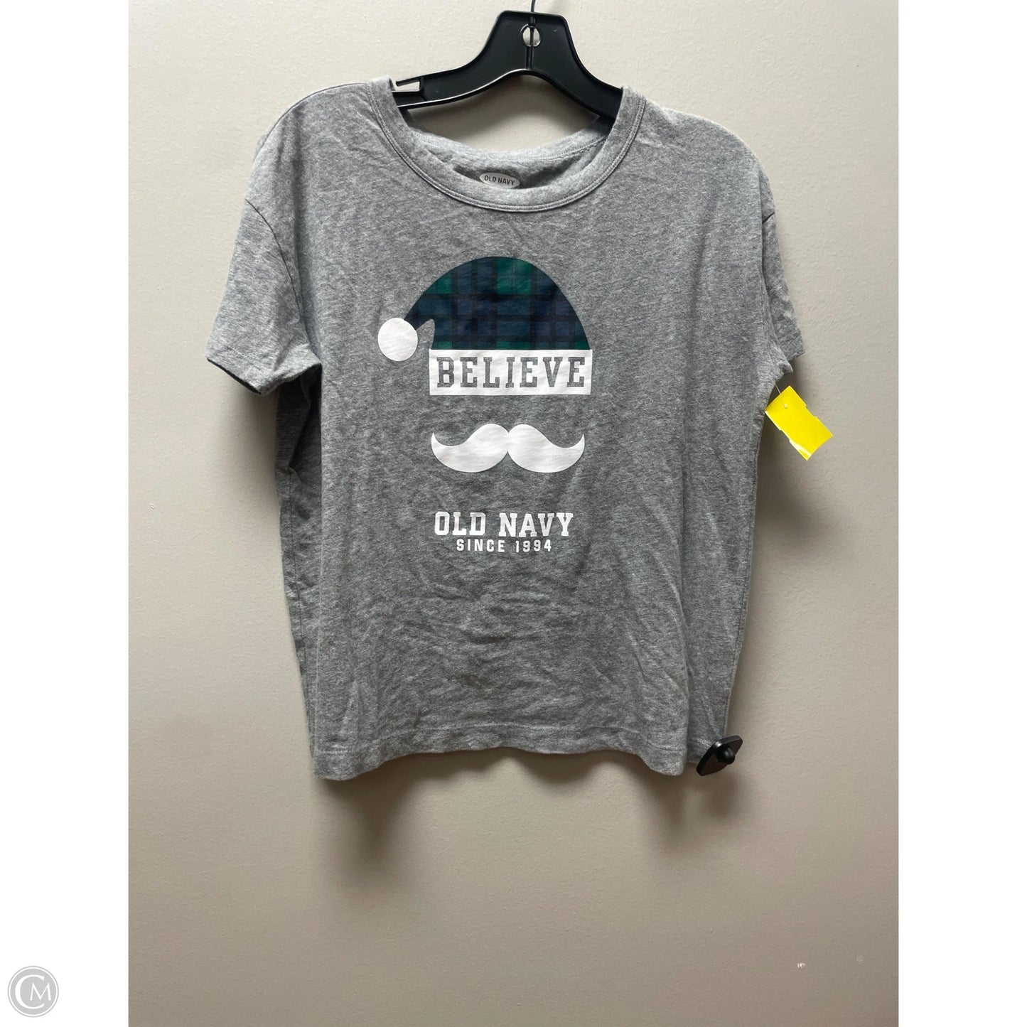Top Short Sleeve Basic By Old Navy In Grey, Size: Xs