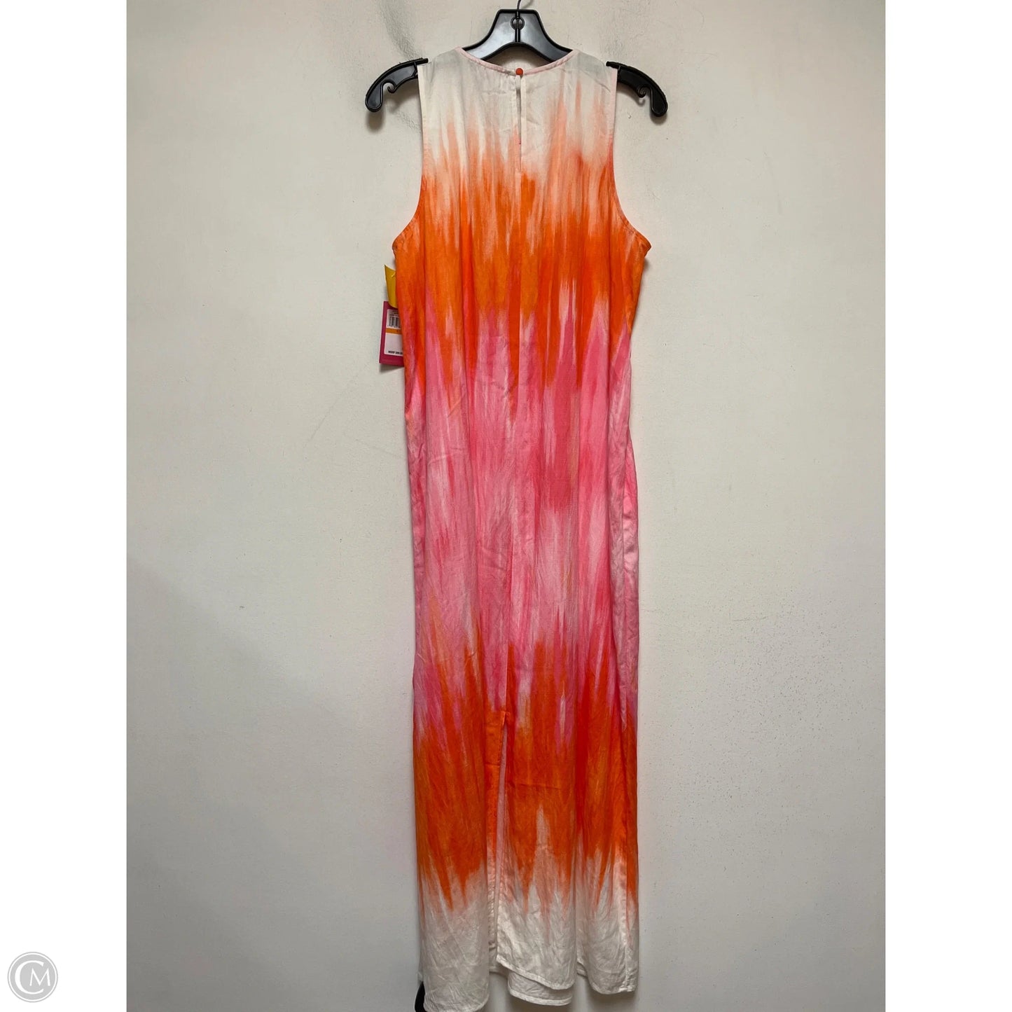Dress Casual Maxi By Vince Camuto In Orange & Pink, Size: S