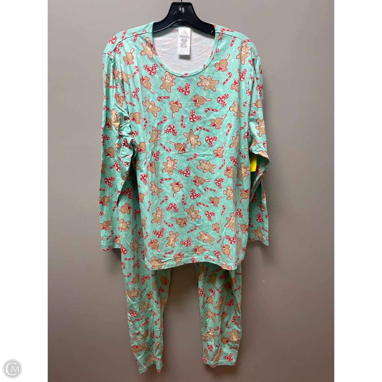 Pajamas 2pc By Disney In Aqua, Size: 1x