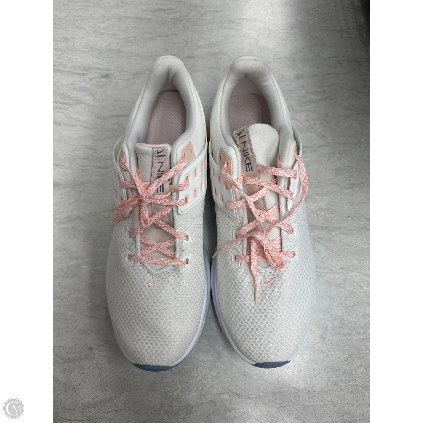 Shoes Athletic By Nike In Pink & White, Size: 12
