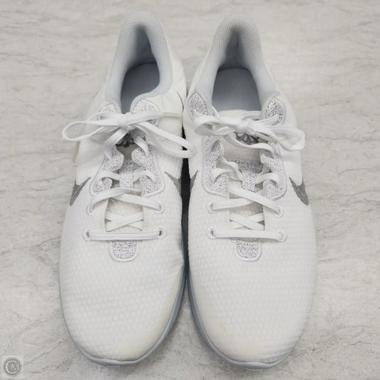 Shoes Athletic By Nike In White, Size: 12