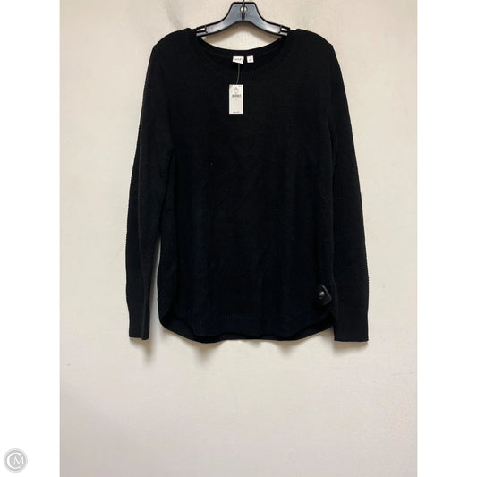 Sweater By Gap In Black, Size: L