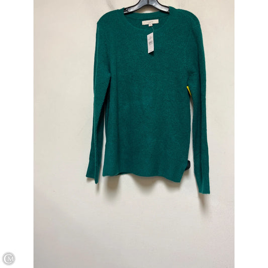 Sweater By Loft In Green, Size: L