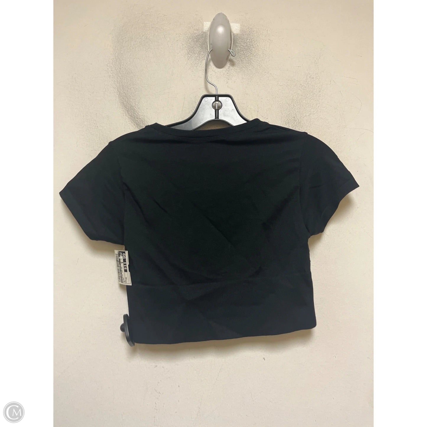 Athletic Top Short Sleeve By Offline By Aerie In Black, Size: Xs