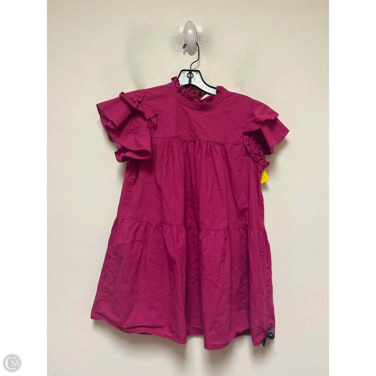 Top Short Sleeve By Maeve In Purple, Size: S