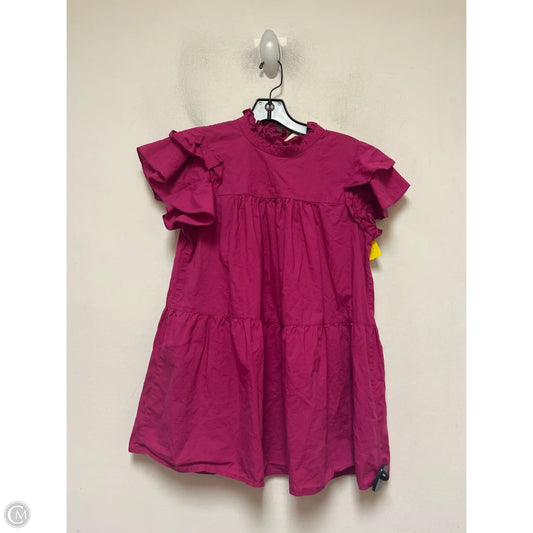 Top Short Sleeve By Maeve In Purple, Size: S