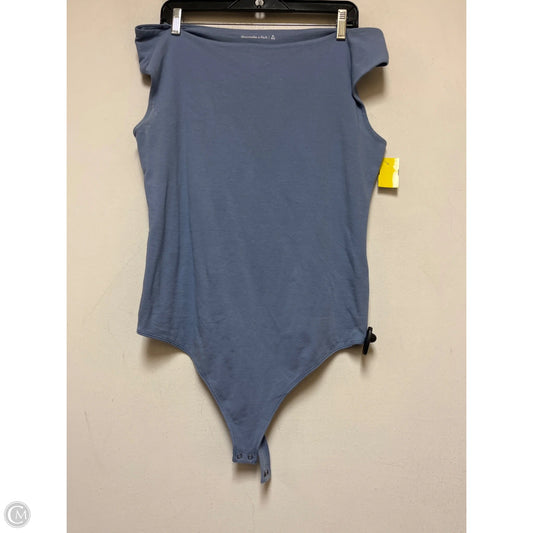 Bodysuit By Abercrombie And Fitch In Blue, Size: Xl