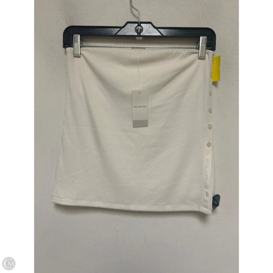 Top Sleeveless By Abercrombie And Fitch In Cream, Size: S
