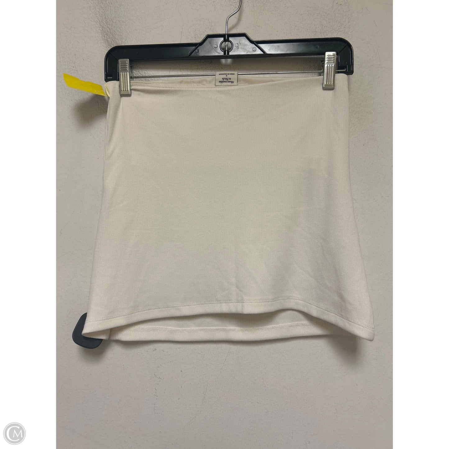 Top Sleeveless By Abercrombie And Fitch In Cream, Size: S