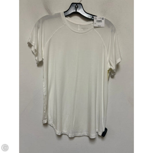 Top Short Sleeve Basic By American Eagle In White, Size: S