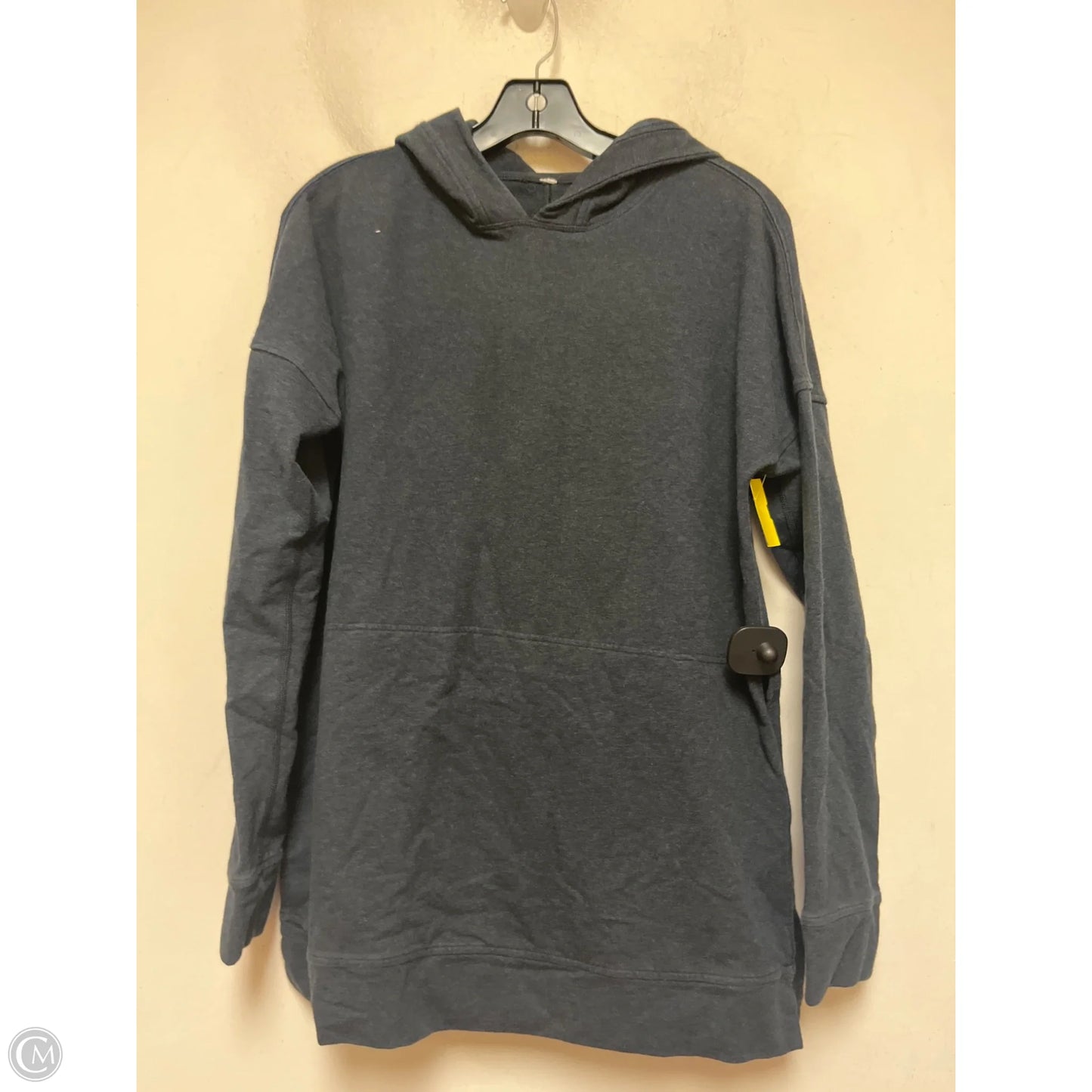 Athletic Sweatshirt Hoodie By Lululemon In Navy, Size: 8