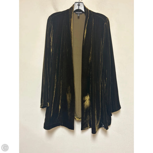 Jacket Other By Eileen Fisher In Green, Size: Lp