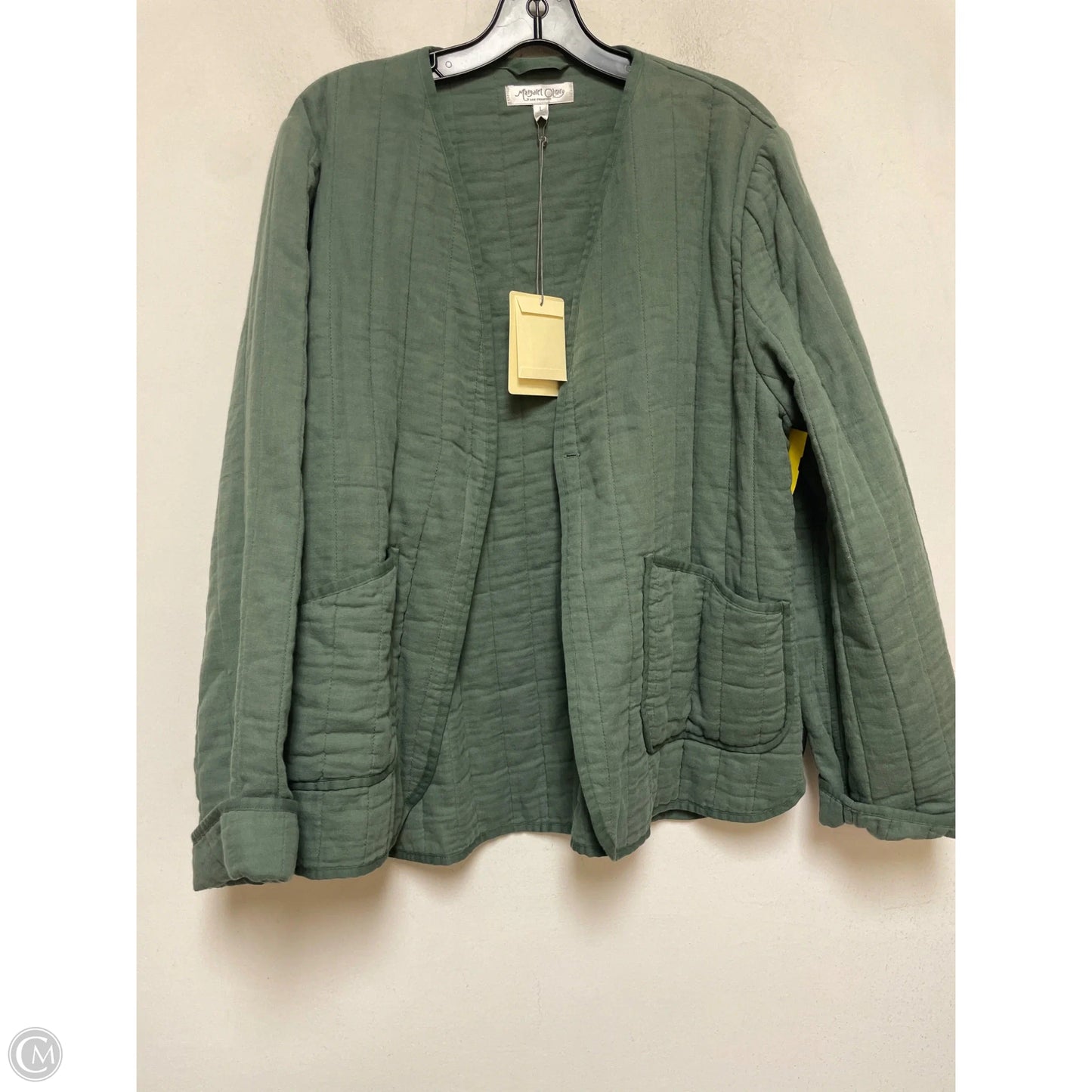 Jacket Puffer & Quilted By Margaret Oleary In Green, Size: L