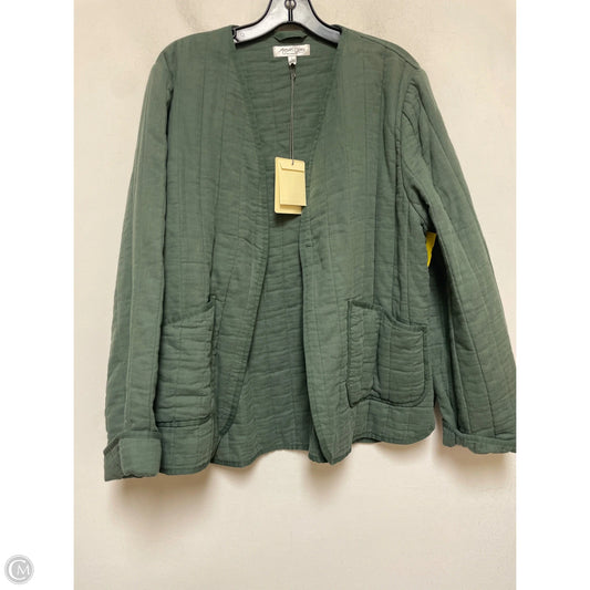 Jacket Puffer & Quilted By Margaret Oleary In Green, Size: L