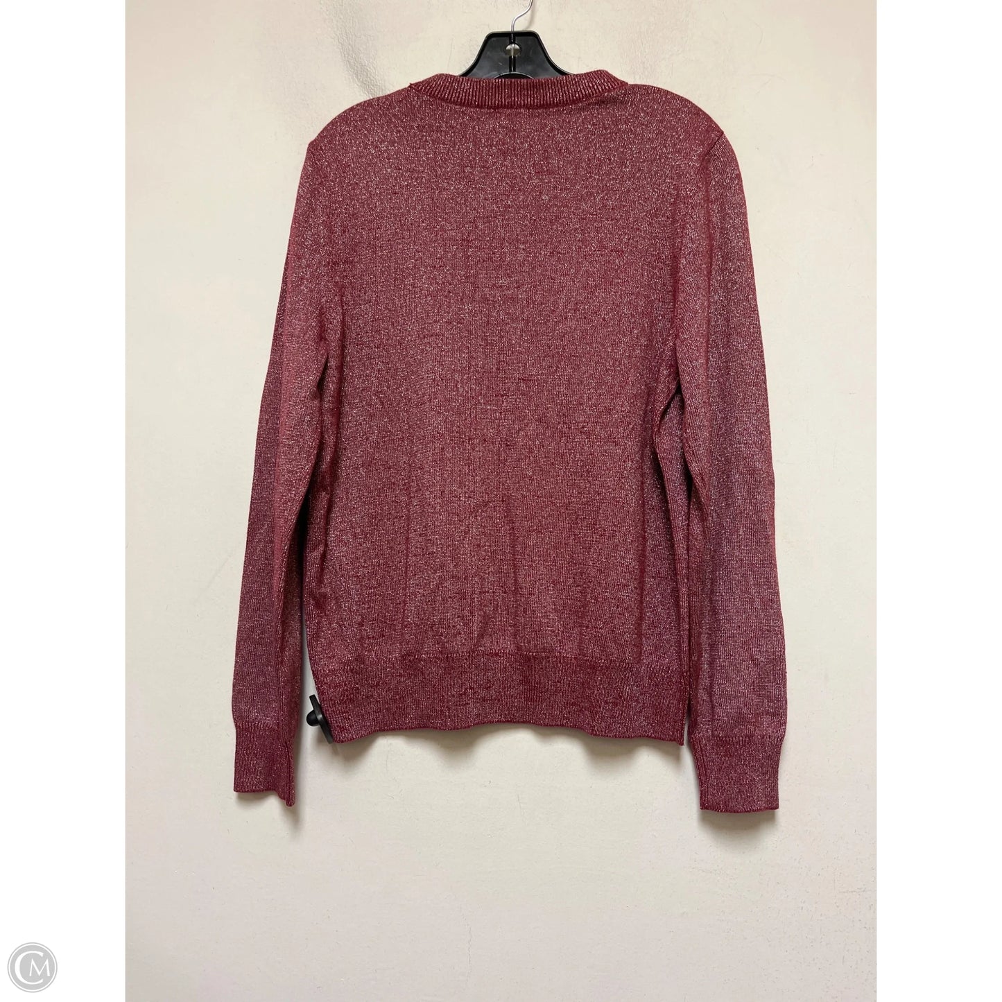 Sweater By Clothes Mentor In Red, Size: S