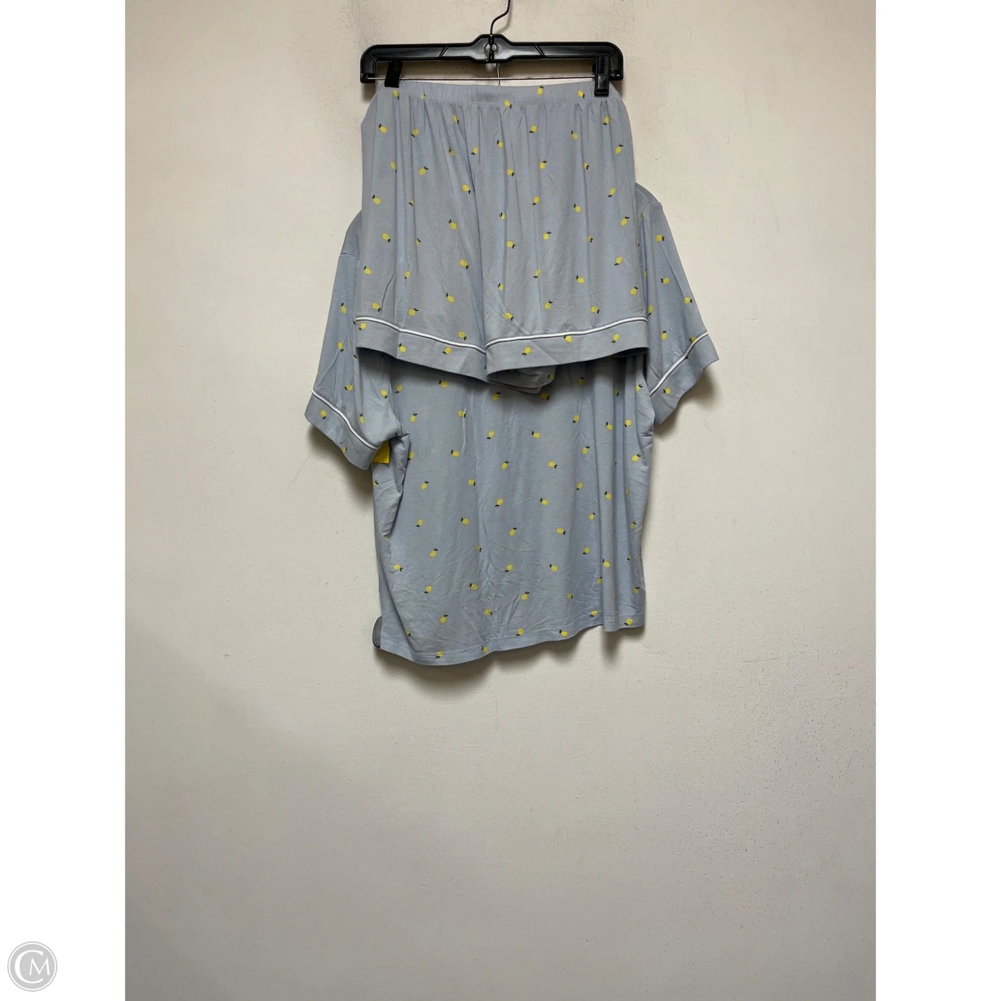 Pajamas 2pc By Cupcakes And Cashmere In Blue & Yellow, Size: L