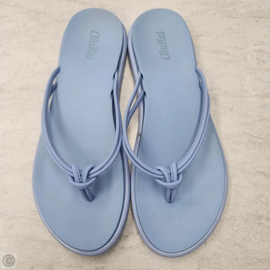 Sandals Flats By Olukai In Blue, Size: 7.5