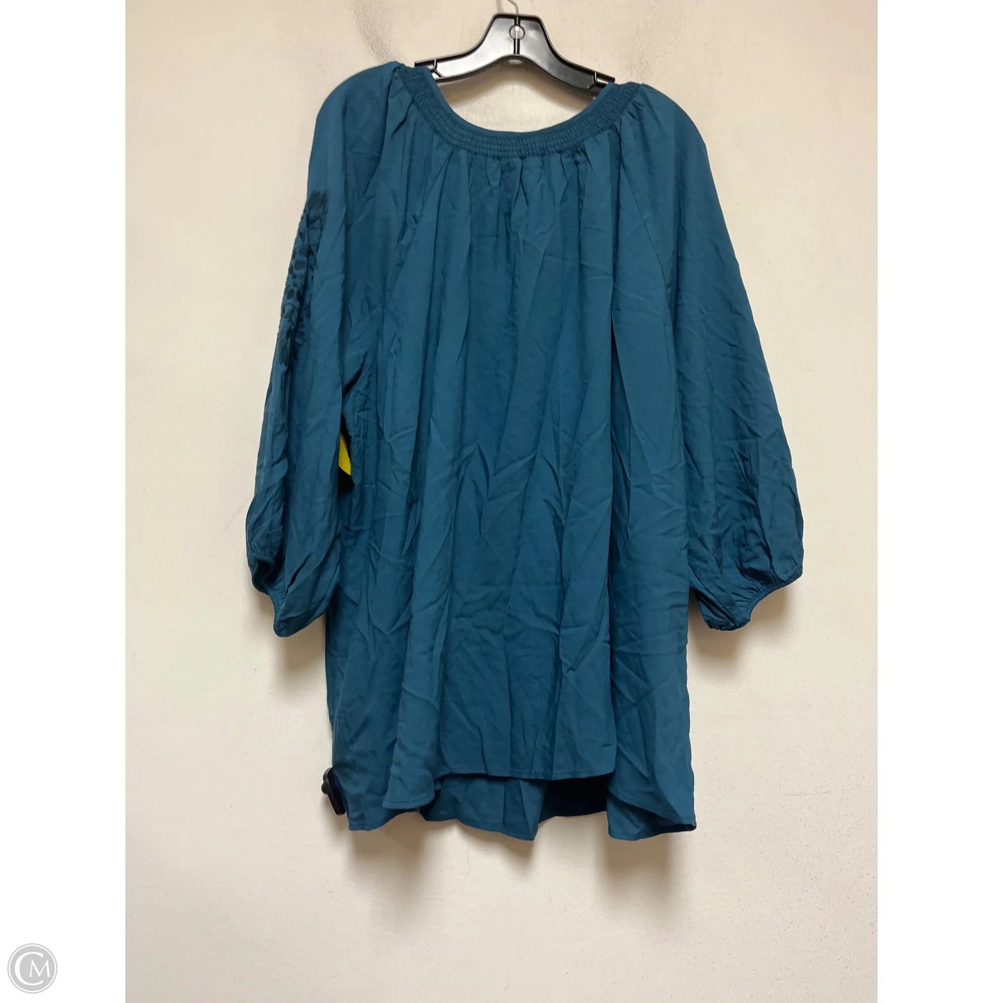 Top Long Sleeve By Torrid In Teal, Size: 2x