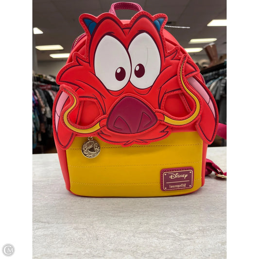 Backpack By Disney, Size: Medium