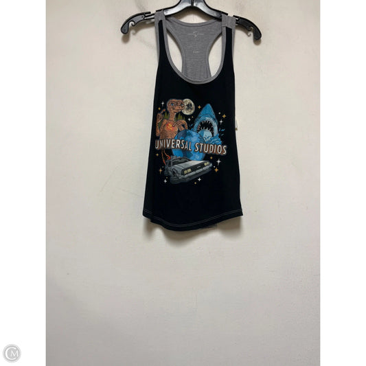 Tank Top By Clothes Mentor In Black & Grey, Size: S