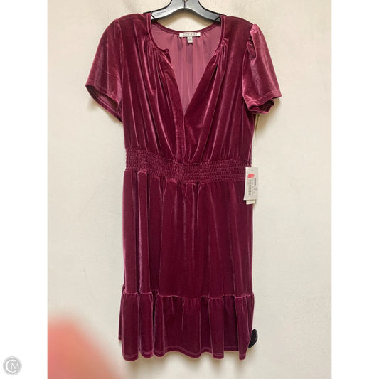 Dress Casual Short By Clothes Mentor In Purple, Size: Xl