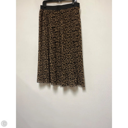 Skirt Midi By Rachel Zoe In Animal Print, Size: 16