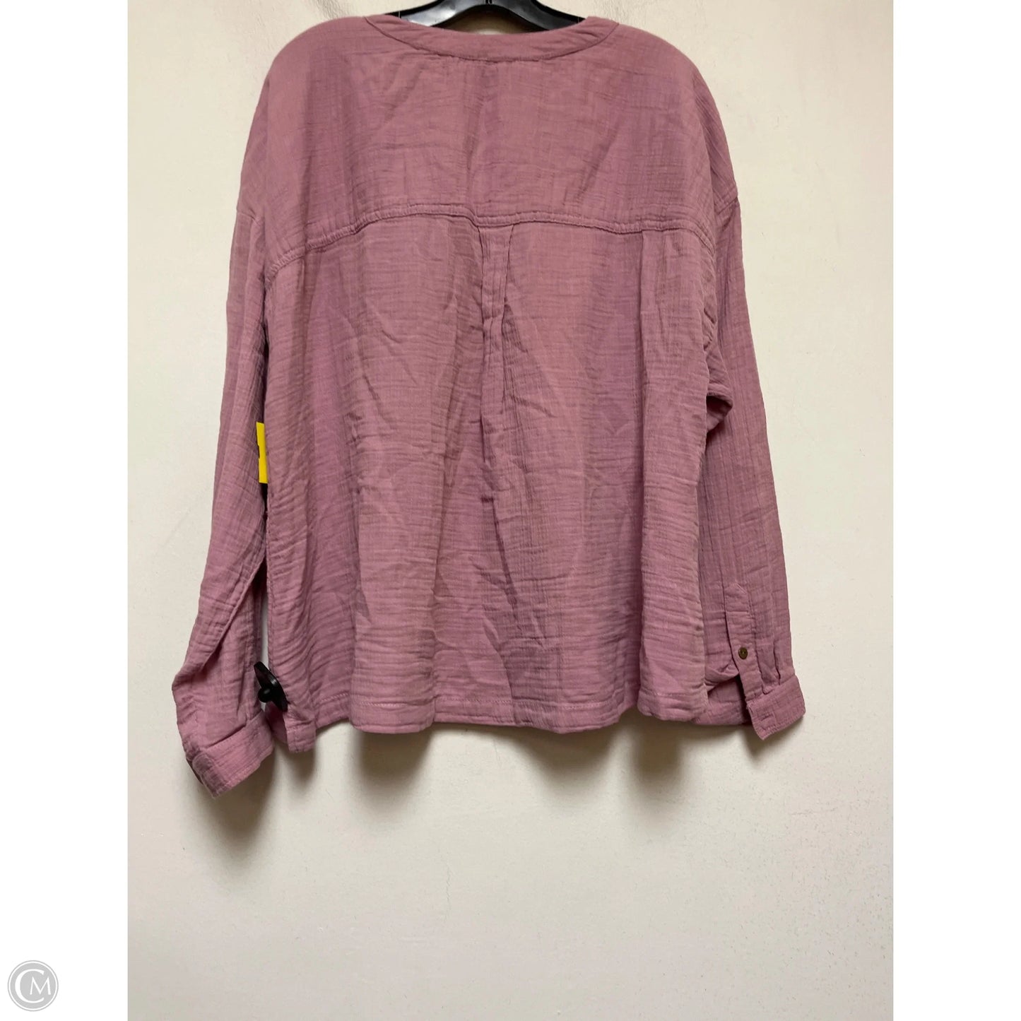 Top Long Sleeve By Wonderly In Purple, Size: 2x