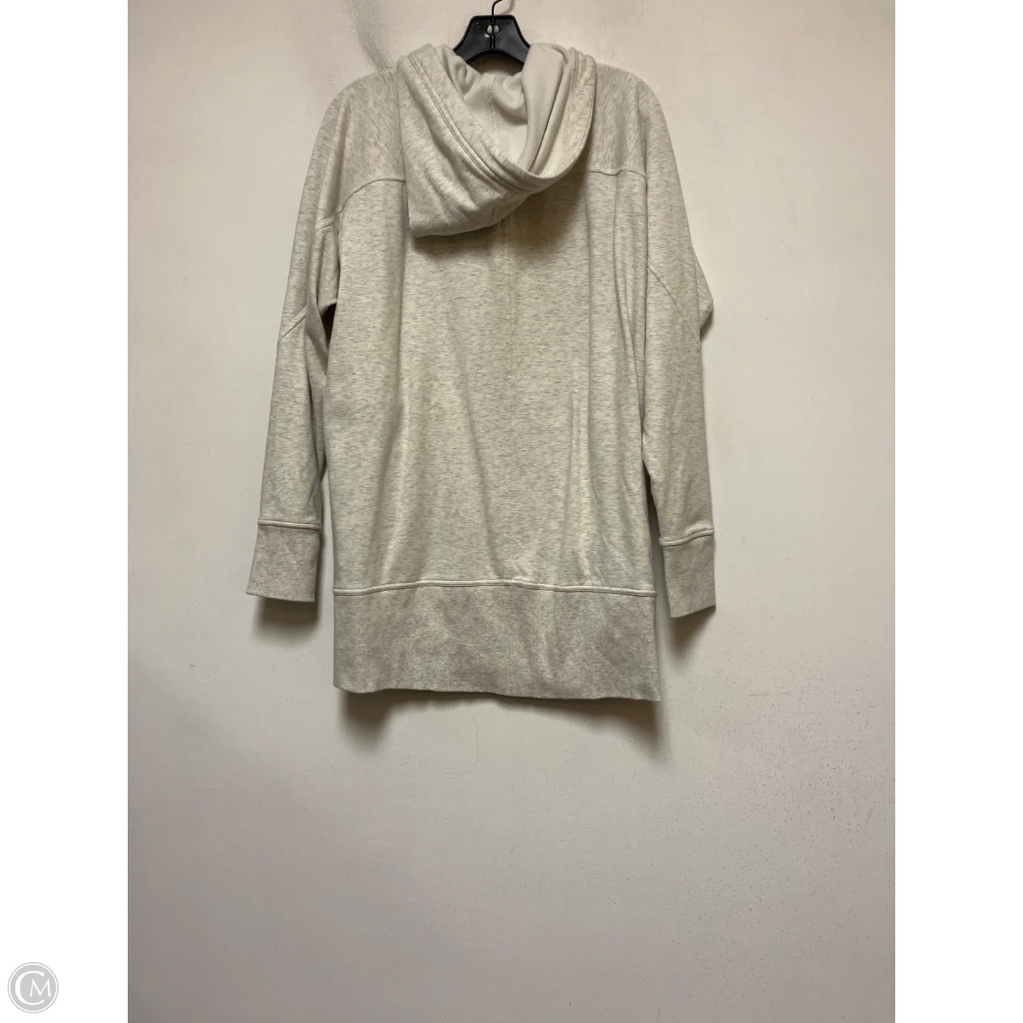 Athletic Sweatshirt Hoodie By Athleta In Tan, Size: S